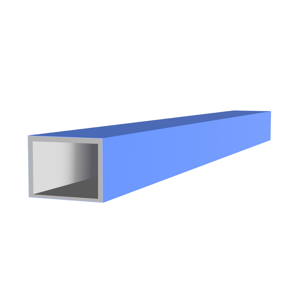 Blue Steel Rhs Steel RHS 102x76x6.0mm x8.0mtr Painted