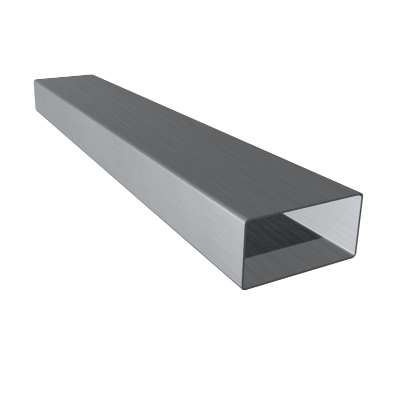 Aluminium RHS 100x50x3.0mm Radius Mill Finish x6.5mtr