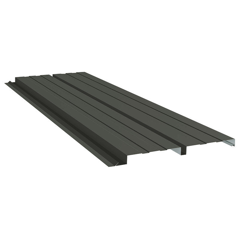 Colorbond Patch Rib Bonville Panel 0.55mm 2-Rib Colorbond Woodland Grey