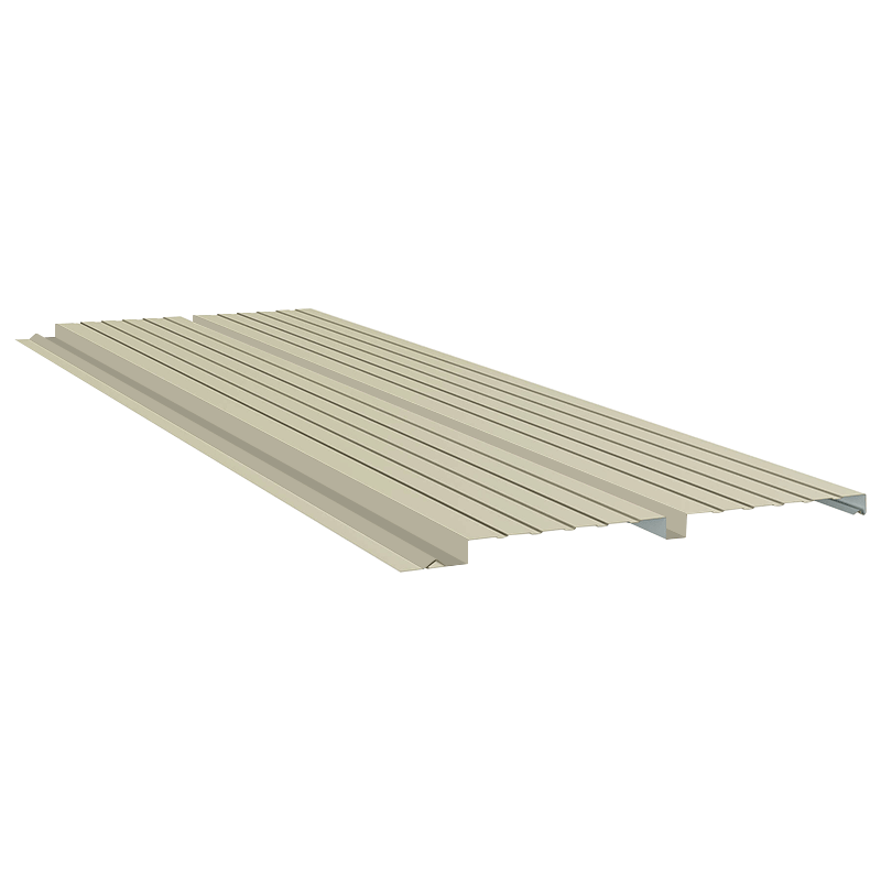 Colorbond Patch Rib Bonville Panel 0.55mm 5-Rib Colorbond Paperbark