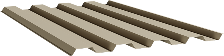 Fence Sheet UniRib 1190mm Colorbond Riversand