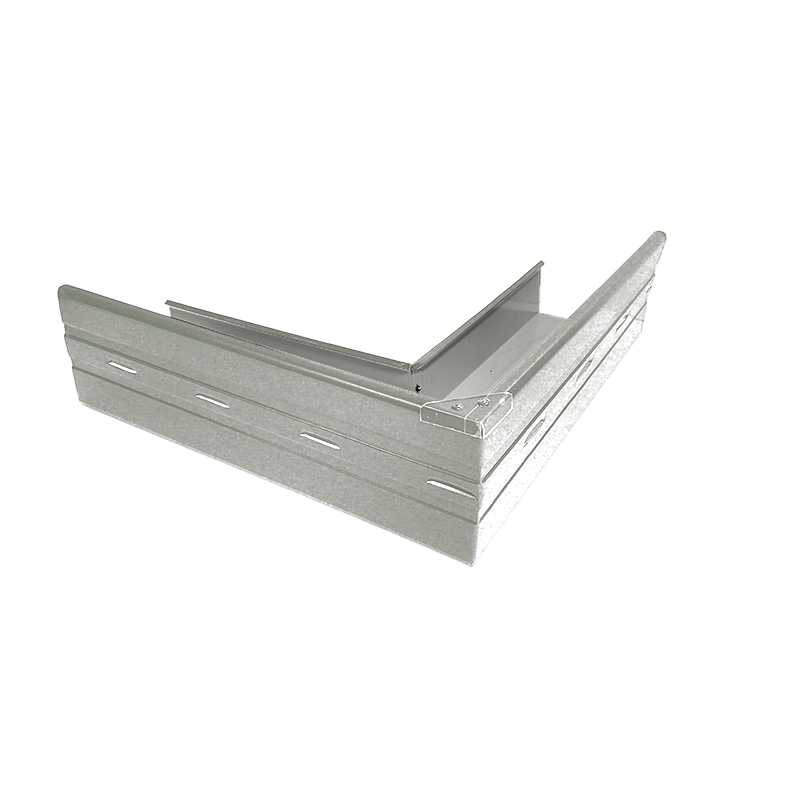 Gutter Compact Square Fabricated EXTERNAL Corner Zincalume