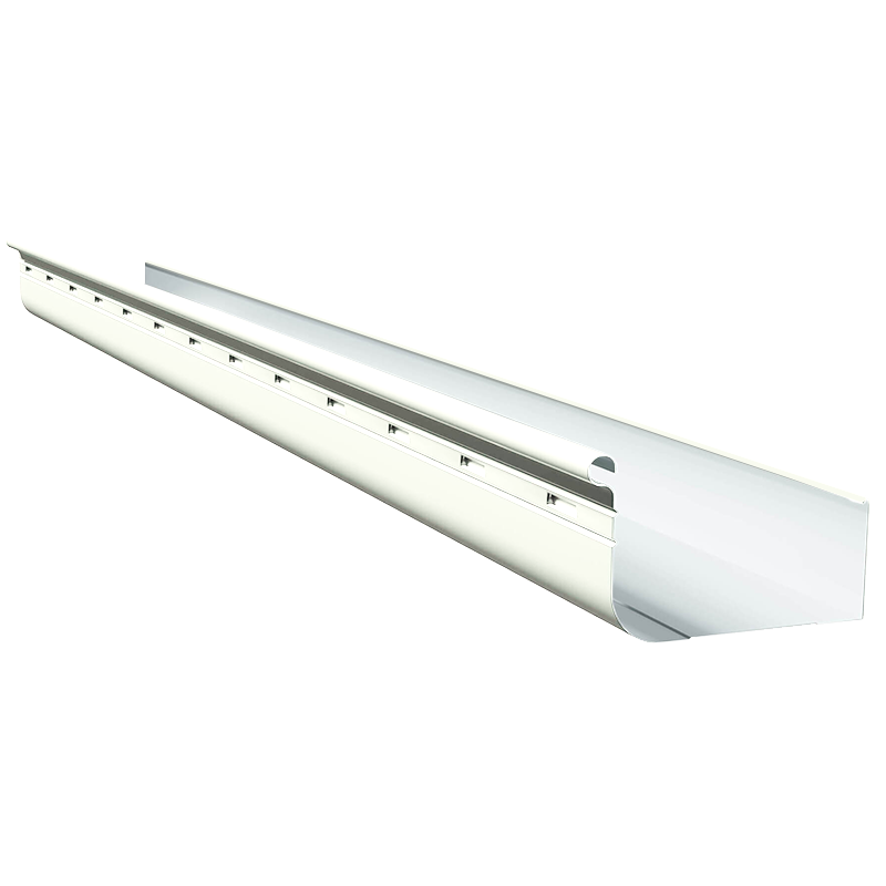 Gutter Q150 High Front Colorbond Dover White