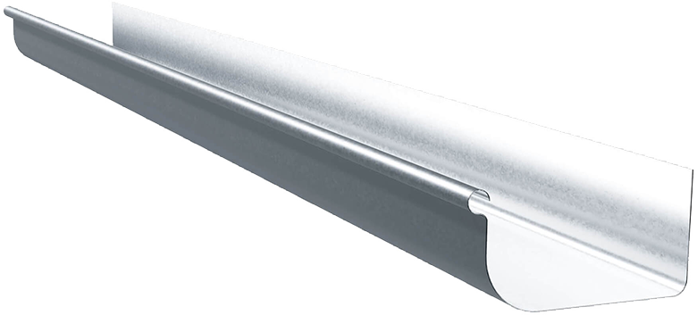 Gutter Q150 Low Front Galvanised LM