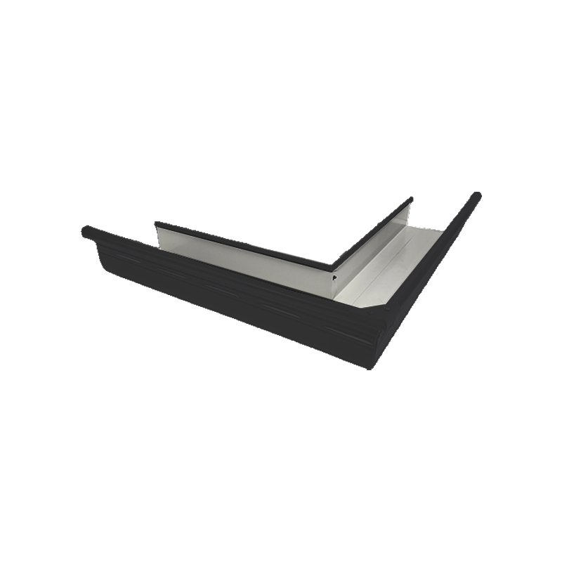 Gutter Quad 175HF Fabricated EXTERNAL Corner Colorbond Monument