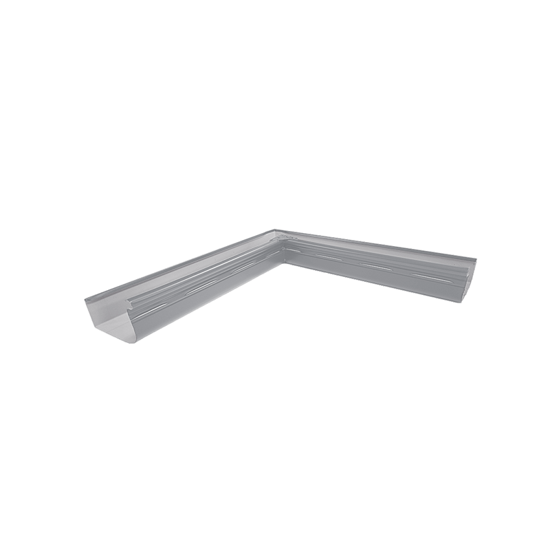 Gutter Quad 175HF Fabricated INTERNAL Corner Colorbond Bluegum