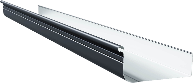 Gutter Q175 High Front Colorbond Ironstone LM